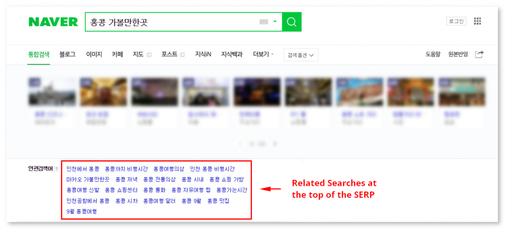 Naver Related Searches