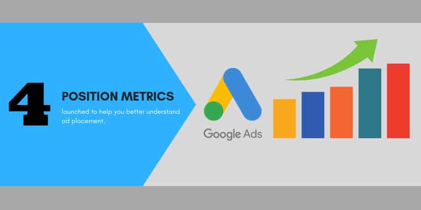 Google Ads launches new position metrics