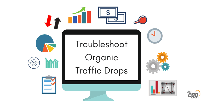 Troubleshoot organic traffic drops google