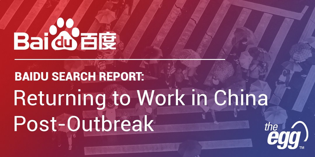 COVID-19 Baidu Search Report - Resumption of Work