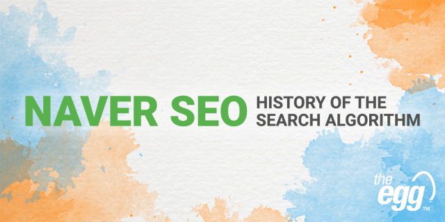 History of the Naver Blog Search Algorithm