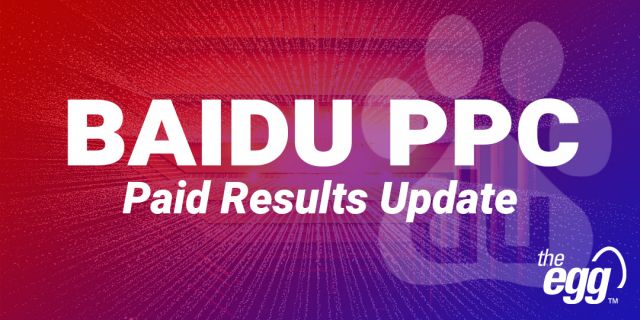 Baidu PPC - Paid Results Update