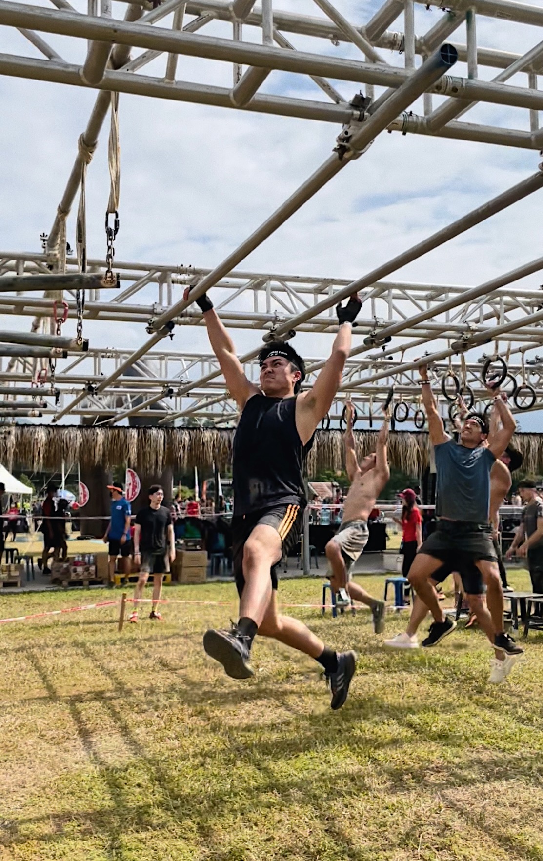 Alvin on Monkey Bars