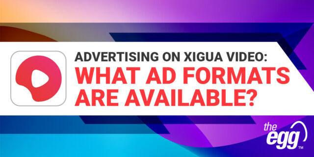 What ad formats are available on xigua video