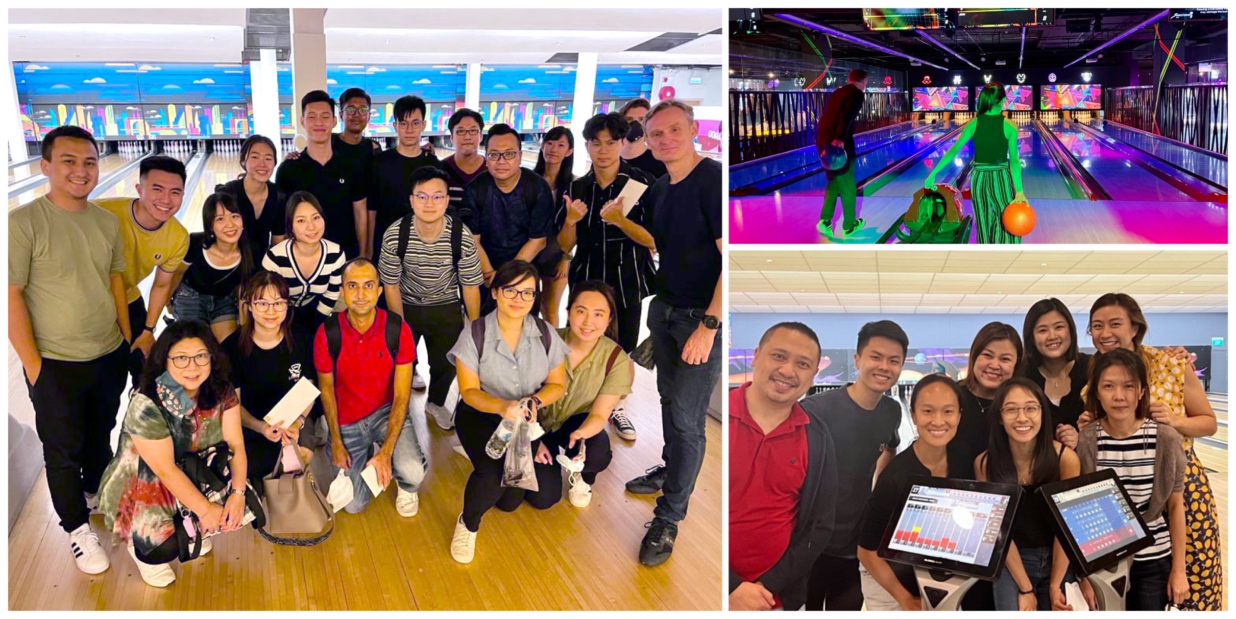 the egg teambuilding bowling event