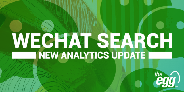 wechat search - new analytics update