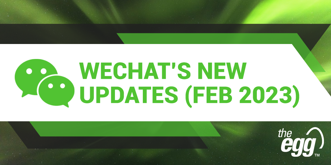 Wechat's new updates (feb 2023)