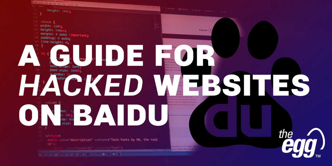 a guide for hacked websites on baidu